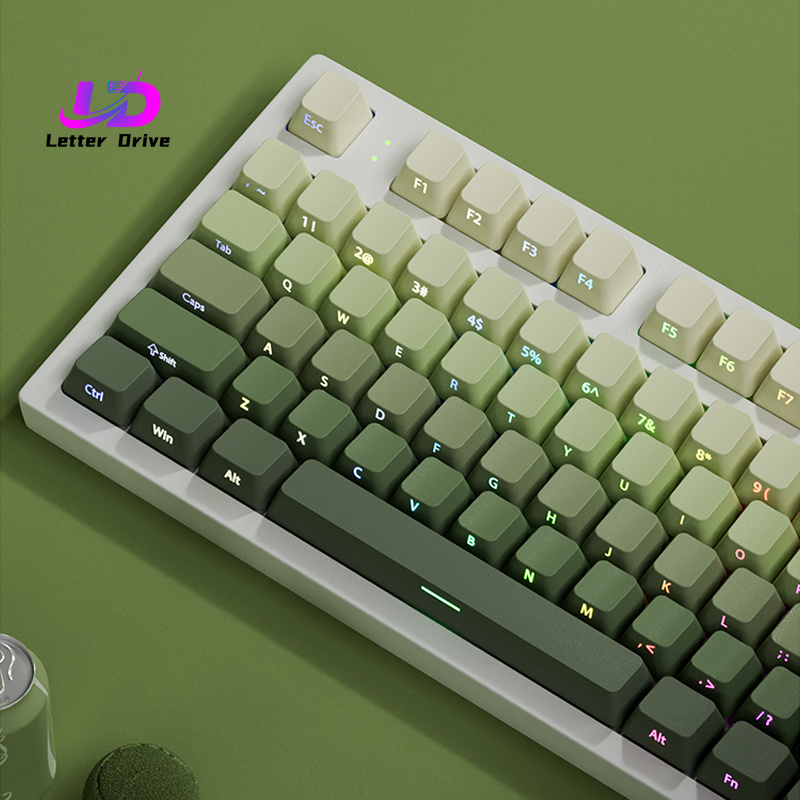 Gaming Accessories Aesthetic - 135 Tasten Cherry Profil Grüne Traube